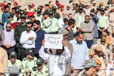 استقبال از پیکر‌های ۴۴ شهید دفاع مقدس در مرز شلمچه