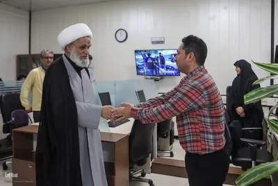 بازدید آیت‌الله عباس کعبی از ایکنا