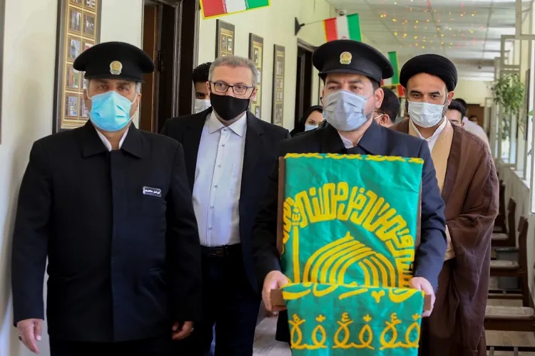 شمیم حرم رضوی به جهاددانشگاهی فارس رسید
