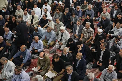 مراسم ترحیم حاجیه خانم فلسفی، همسر مرحوم آیت‌الله مصطفی مسجدجامعی
