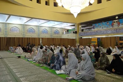 اعتکاف دانشجویی در مسجد دانشگاه تبریز