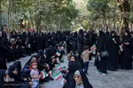 اجتماع دختران مهدوی در گذر چهارباغ اصفهان