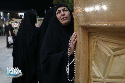 شب رحلت نبی مکرم اسلام(ص) در حرم بانوی کرامت