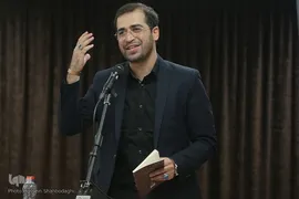  سید حمیدرضا برقعی در ⁨رونمایی از پوستر و لوگوی شعار اربعین 1398⁩