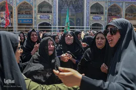 تشییع شهدای حرم شاهچراغ(ع)‎