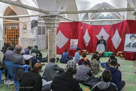 محفل انس با قرآن در مسجد تاریخی آقاباباخان شیراز