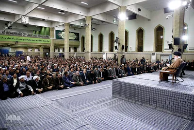 دیدار معلمان و فرهنگیان با رهبر معظم انقلاب اسلامی