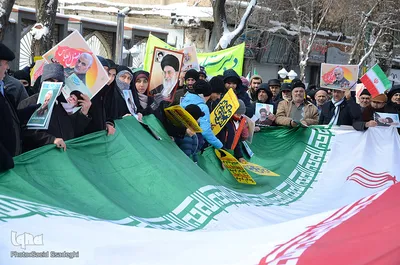 راهپیمایی یوم الله ۲۲ بهمن در تبریز