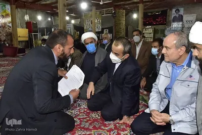 حضور استاندار خراسان‌جنوبی در مسجد شمال شهر بیرجند