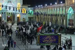 عزاداری شب چهارم محرم در حرم مطهر حضرت شاهچراغ (ع)‎‎