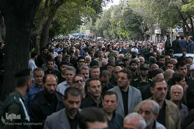 تشییع پیکر شهید دفاع مقدس پس از 33 سال غربت در تبریز