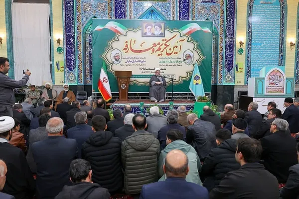 آیین تکریم و معارفه امام جمعه شهر سردرود