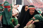 همایش شیرخوارگان حسینی در  حرم مطهر شاهچراغ(ع)