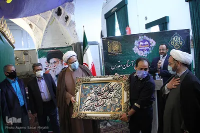 رونمایی از ضریح امامزاده سید احمد و سید محمود (امامزاده سید الصحرا) یزد‎