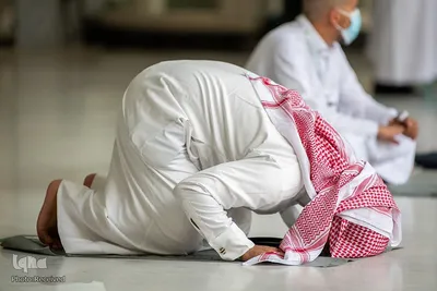 طواف وداع حجاج بیت االله الحرام در آخرین روز حج تمتع ۱۴۴۱