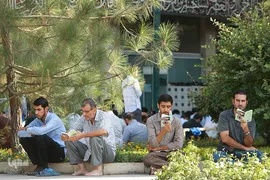 مراسم دعای روز عرفه در مسجد دانشگاه تهران