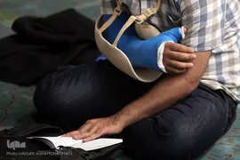 مراسم معنوی دعای عرفه در دانشگاه تهران