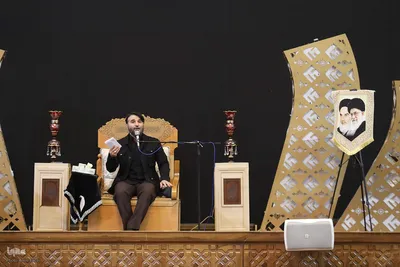 سوگواری شب شهادت امام موسی کاظم (ع) در حرم مطهر‎ شاهچراغ