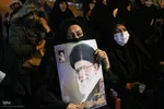 تجمع مردم فولادشهر در پی شهادت رهبر شهید انقلاب