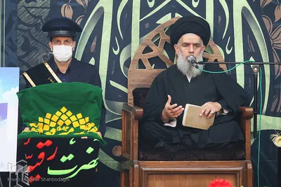 آیین غباررویی ضریح امامزاده موسی مبرقع