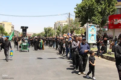 مراسم عزاداری روز عاشورا در ملایر