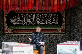 تشییع شهدای گمنام در سالروز شهات حضرت زهرا(س)