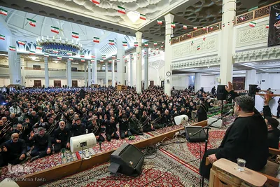 مراسم سوگواری شام بزرگداشت شهادت حضرت شاهچراغ(ع)‎‎