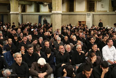 مراسم سوگواری سالروز شهادت امام علی(ع) در حضور رهبر معظم انقلاب