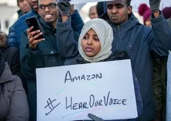 Etats-Unis : les ouvriers somaliens d’Amazon exigent de meilleures conditions de travail