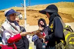خدمات‌دهی هلال احمر آذربایجان غربی به زائران اربعین
