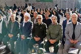 عکس | مراسم تشییع پیکر شهدای گمنام در مدارس کردستان