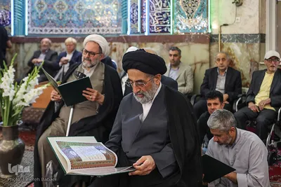 مراسم ترحیم حاجیه خانم فلسفی، همسر مرحوم آیت‌الله مصطفی مسجدجامعی