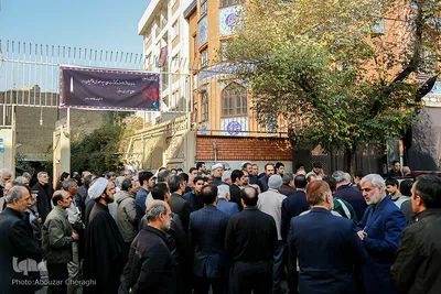 مراسم تشییع پیکر خادم القرآن سیدمهدی فاطمیان
