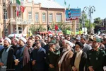 اجتماع مردم ارومیه در محکومیت جنایات رژیم صهیونیستی‎