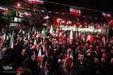 عکس | اجتماع شبانه مردم به مناسبت چهلم رهبر شهید در مشهد