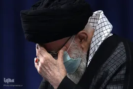 آخرین شب عزاداری حضرت اباعبدالله الحسین (ع) با حضور رهبر انقلاب اسلامی در حسینیه امام خمینی (ره)