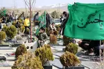 پنجشنبه آخر سال در باغ بهشت همدان‎