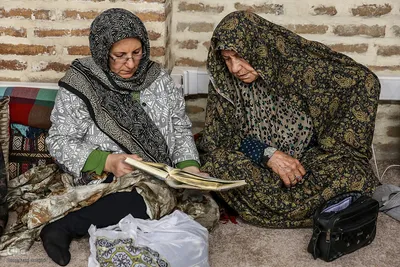 مراسم معنوی اعتکاف و زمزمه های دعای ام داود
