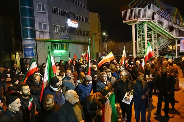 حضور امام جمعه تبریز در جمع عزاداران