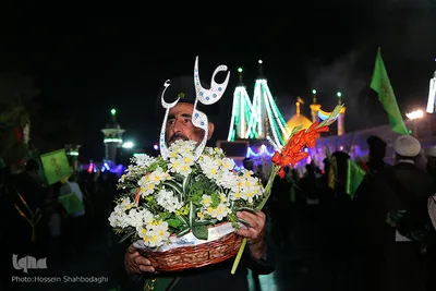 حرم کریمه اهل بیت(ع) در شب عید غدیر