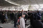 عطرافشانی و غبارروبی مزار شهدای وادی رحمت تبریز