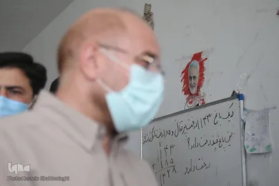 بازدید قالیباف از اردوی جهادی شهید کاظمی آشتیانی