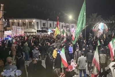 چهل و پنجمین  اجتماع  و رهپیمایی  مردم انقلابی  بابلسر در دفاع ملی