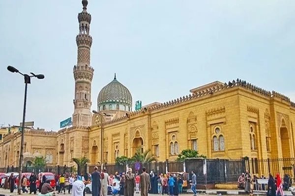 إفتتاح مسجد السيدة زينب في مصر بحضور سلطان 
