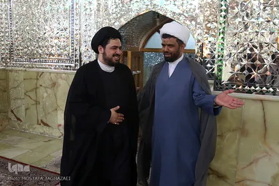 مراسم غبارروبی حرم مطهر امامزاده حسن حسنی(ع)