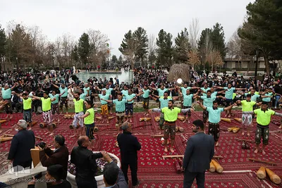 آئین نوروزگاه در آرامگاه فردوسی