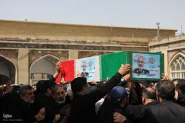 مراسم تشییع و خاکسپاری پیکر شهید سرلشکر حسین سلامی فرمانده کل سپاه