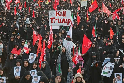 تشییع رهبر شهید در قم 
