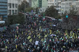 راهپیمایی مردم ایران در حمایت از مردم غزه