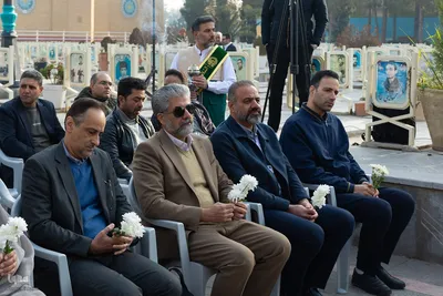 ویژه‌برنامه «مسیح راننده» در گلستان شهدای اصفهان